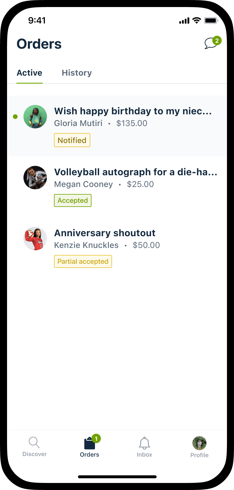 Opendorse screenshot 3